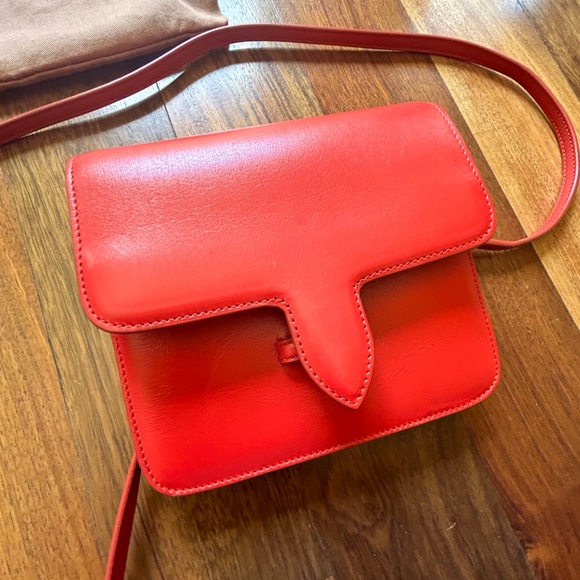 Excellent  Condition Alaïa Red Crossbody Bag Small Purse